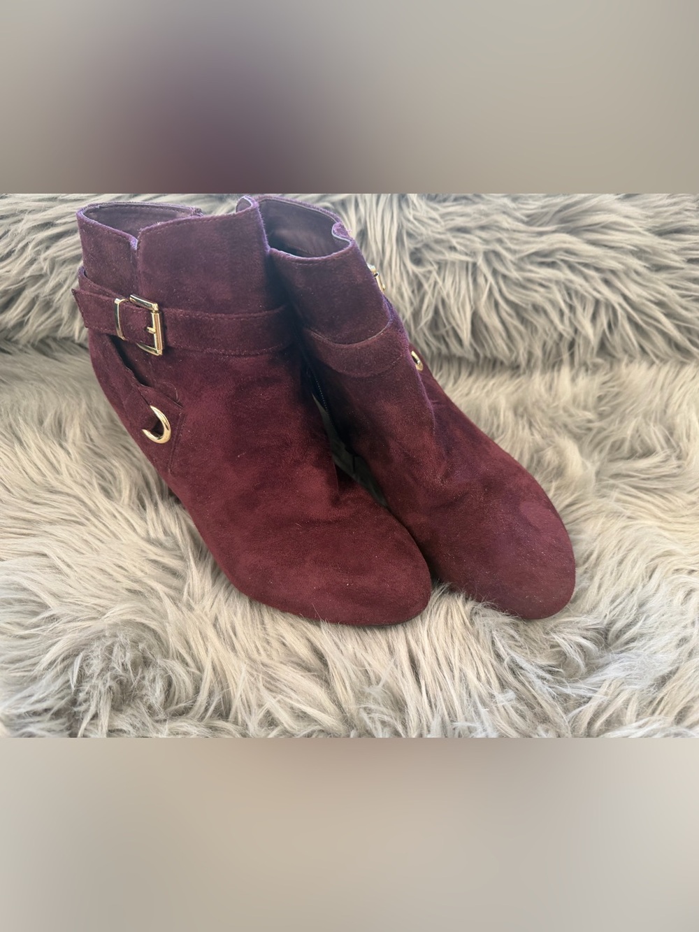 Rebel by Zigi Keylie wedge ankle booties